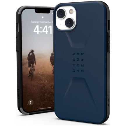 Чехол iPhone 14 Plus UAG Civilian Mallard Blue (Синий)