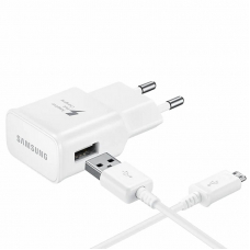 Зарядное устройство Samsung microUSB 2A White (Оригинал)