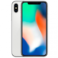 Apple iPhone X (10) 64Gb Silver Хорошее Б/У