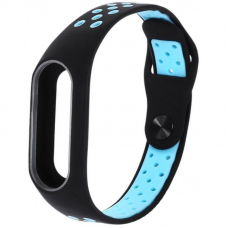 Ремешок для Mi Band 3/4 Nike Black-Blue