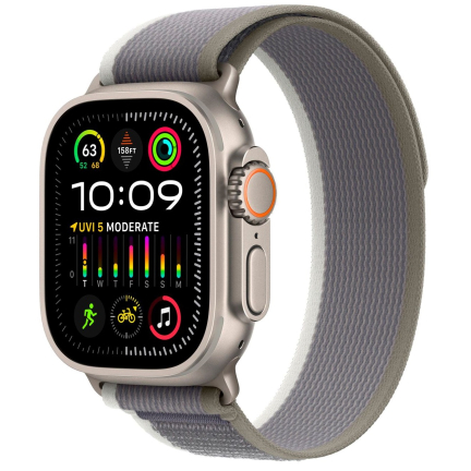 Apple Watch Ultra 2 49mm Trail Loop Gray / Titanium Case