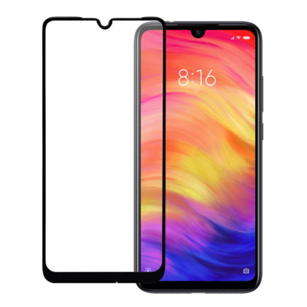 Защитное стекло 3D для Xiaomi Redmi Note 7 Черное