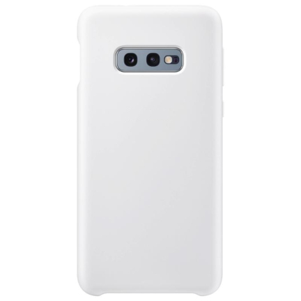 Чехол Galaxy S10e Silicone Cover White White (Белый)