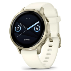 Купить Garmin Venu 4 - 41 mm Lunar Gold with Bone Silicone Band (010-03013-00) Garmin Venu 4 - 41 mm Lunar Gold with Bone Silicone Band (010-03013-00)