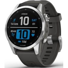 Garmin Fenix 7s Silver With / Graphite Band