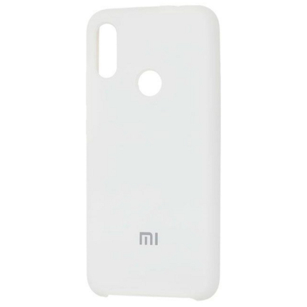 Чехол Xiaomi Redmi Note 7 Silicone Cover White Red (Красный)