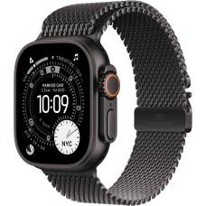Купить Apple Watch Ultra 3 (2025) 49mm Black Titanium Case / Black Titanium Milanese Loop Apple Watch Ultra 3 (2025) 49mm Black Titanium Case / Black Titanium Milanese Loop